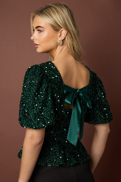 Glitter top