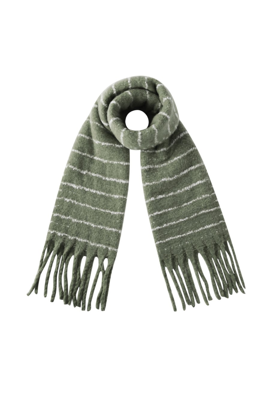 Amour cozy stripe sjaal