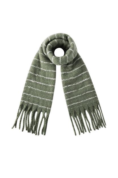 Amour cozy stripe sjaal
