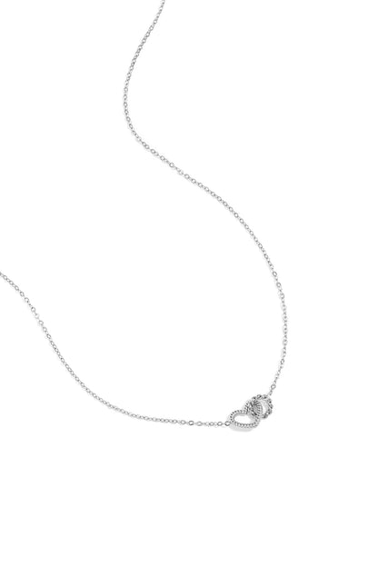 Ketting met connected hearts 